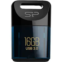 Silicon Power Jewel J06, 16 GB, USB A-tyyppi, 3.2 Gen 1 (3.1 Gen 1), Suojus, 3,6 g, Sininen (SP016GBUF3J06V1D)
