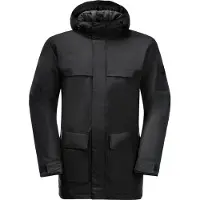Jack Wolfskin Men's Winterlager Parka - Miesten vedenpitävä toppatakki parkatakki