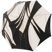 Doppler Elegance Boheme Pitkävartinen sateenvarjo 90 cm Beige