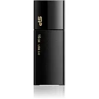 Silicon Power Blaze B05, 16 GB, USB A-tyyppi, 3.2 Gen 1 (3.1 Gen 1), Liuku, 9,2 g, Musta (SP064GBUF3B05V1D)
