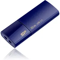 Silicon Power Blaze B05, 32 GB, USB A-tyyppi, 3.2 Gen 1 (3.1 Gen 1), Liuku, 9,2 g, Sininen (SP032GBUF3B05V1D)