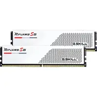 G.Skill Ripjaws S5 64 Gt (2 x 32 Gt) DDR5 6000 MHz, CL28 -muisti, valkoinen (XMP)