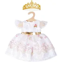 Heless Doll dress Princess with Crown 28-35 cm