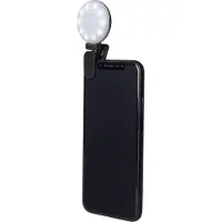 Celly SELFIE FLASH LIGHT BLACK (CLICKLIGHTBK)