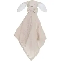 Teddykompaniet Diinglisar Bunny Musliini Comfort Peitto Greige Greige One Size Harmaa One Size Pojat, Tytöt