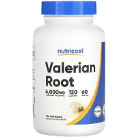 Nutricost , Valerian Juuri, 4,000 mg, 120 Pienokset (2,000 mg per Pienokki)