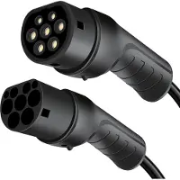 Ginza.se Laddkabel Elbil Typ 2 3-fas 32A 22kW 2,5m