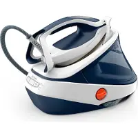 Tefal Pro Express Ultimate II GV9712E0 -höyrysilityskeskus, 3000 W, 7,7 bar, 1,2 l, sininen/valkoinen