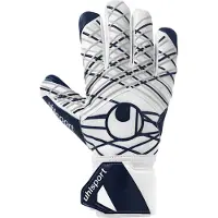 Uhlsport Maalivahdin Hanskat Supersoft Hn - Valkoinen/navy/hopea, koko 11