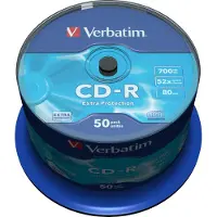 Verbatim CD-R 700MB 52X50PK spindel