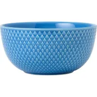 Lyngby Porcelæn Rhombe Color Skål - Blue - Ø 13 cm
