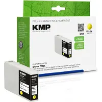 KMP – E136, Musta, Väriainepohjainen muste, 21 ml, 2000 sivua (1620,4009)