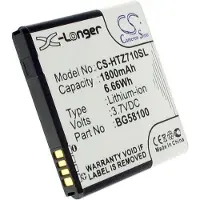 123accu HTC Sensation G14 Z710e Z710T Sensation XE Z715E Mytouch 4G Slide Sensation 4G S610d Radar 4G PI06110 yhteensopiva akku - 1700mAh