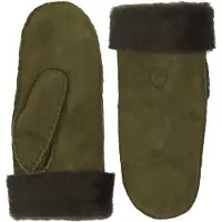Hestra Sheepskin Mitt - Green - 6