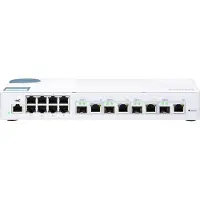 Qnap – 8x1Gbps 4x10G SFP+/NBASE-T webmgd switch (QSW-M408-4C)