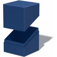 Ultimate Guard Boulder Deck Case 100+ Return To Earth Blue