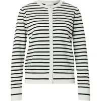 Sofie Schnoor Cissesw Stripe Cardigan - Cream - XL