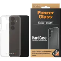 PanzerGlass HardCase with D3O -suojakotelo, Samsung Galaxy S24+, läpinäkyvä