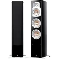 Yamaha NS-555 -lattiakaiutinpari, pianomusta