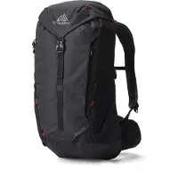 Gregory Zulu 28 L RC Volcanic Black Retkeilyreput One Size