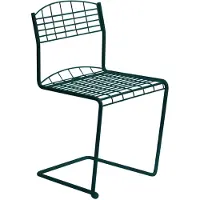 Grythyttan Stålmöbler Tuoli High Tech Blue green