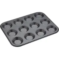 Masterclass - Crusty Bake Mini Muffinssivuoka 6x2 cm 12 muffinsille