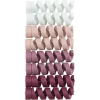 Bluelounge CableCoil Mini - Kaapelinsuoja, Vaaleanpunainen, Punainen, Valkoinen