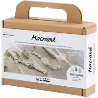 Creativ Company Avaimenperät makramee mini askartelusetti