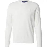 Ralph Lauren Slim Fit Textured Cotton Sweater - White - XL