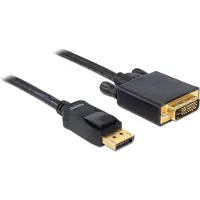 DeLOCK DisplayPort - DVI-D cable 1m black (82590)