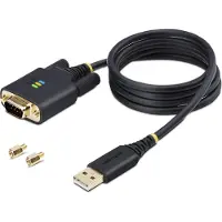 StarTech.com USB-Sarjaporttiadapteri - - 1m - DB9 RS232 - FTDI IC - ESD-suojaus Taso 4