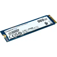 Kingston 960GB DC2000B PCIe 4.0 NVMe M.2 SSD -levy, M.2 2280, 7000/1300 MB/s