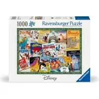 Ravensburger Disney Vintage-elokuvajuliste(12000689) Palapeli 1000 Kappaletta