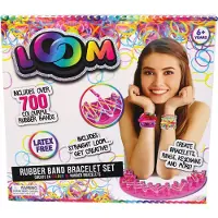 Liniex Loom Bands Kit -askartelusetti, 1800 osaa