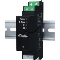 Shelly Wave Pro Shutter, Ikkunaluukkujen ohjain, Musta, Muovi, 40 m, 868,4 MHz, 25 mW (Shelly_W_Pro_Shutter)