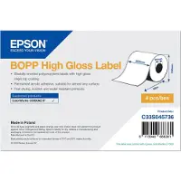 Epson C33S045736 Kiiltävät Tulostin Etiketit Ø 70 mm (4 kpl)