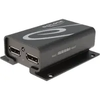 DeLOCK Displayport 1.2 -kytkin, 2 x DP sisään, 1 x DP ulos