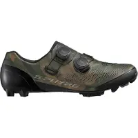Shimano S-PHYRE SH-XC903 Green Brown Shoes, Size 44 - EUR