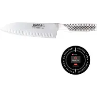 Global - G-80 Santoku veitsi 18 cm ovaalihiottu