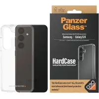 PanzerGlass HardCase with D3O -suojakotelo, Samsung Galaxy S24, läpinäkyvä