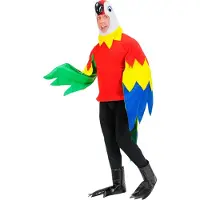 E-Carnavalskleding.nl Papukaija Poppe - Papukaija-asut