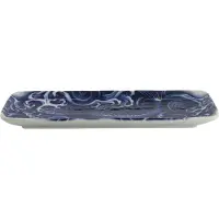 Tokyo Design Studio - Japonism Carp Lautanen 28,5x14 cm Blue