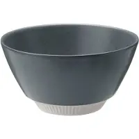 Knabstrup Keramik - Colorit Kulho 14 cm Tummanharmaa