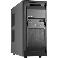 Chieftec LF-02B-OP, Midi Tower, PC, Musta, ATX, mikro ATX, Koti /Toimisto, Alapuolella