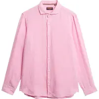 Superdry Vacation Linen Pitkähihainen Kauluspaita