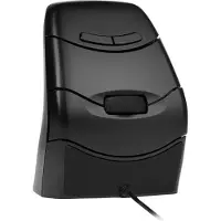 BakkerElkhuizen DXT 3 Precision Mouse Wired, ergonominen pystyhiiri, USB-C, musta