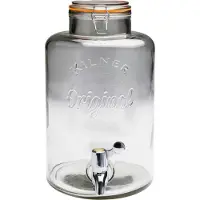 Kilner juoma-annostelija hanalla Kirkas ruostumaton teräs, 8 l