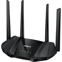 Dahua Wireless Router|DAHUA|Wireless Router|1500 Mbps|IEEE 802.11a|IEEE 802.11 b/g|IEEE 802.11n|IEEE 802.11ac|IEEE 802.11ax|2x10/100/1000M|LAN \ WAN ports 1|Number of antennas 4|AX15M