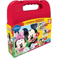Educa 12-16-20-25 Mickey Mouse Club House - Multi/patterned - ONE SIZE
