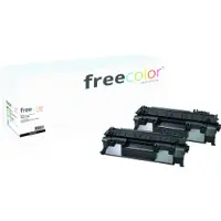 Freecolor 505A-2-FRC, 2300 sivua, Musta, 2 kpl